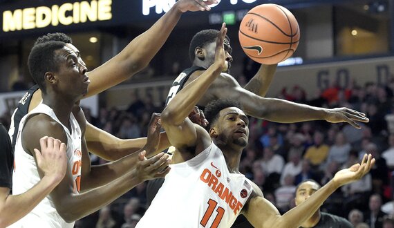 Syracuse can&#8217;t hold on in first road conference game with 73-67 loss at Wake Forest