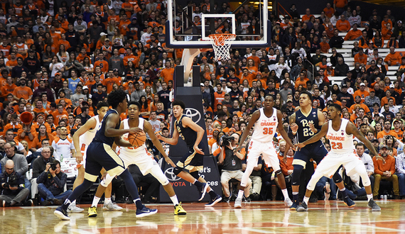 Syracuse struggling to put out opponent’s hot hand