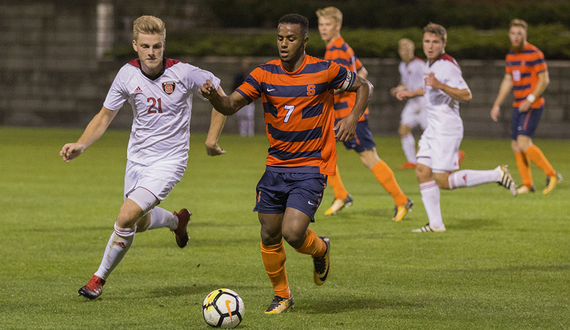 Former Syracuse midfielder Mo Adams selected in the first round of the MLS Superdraft