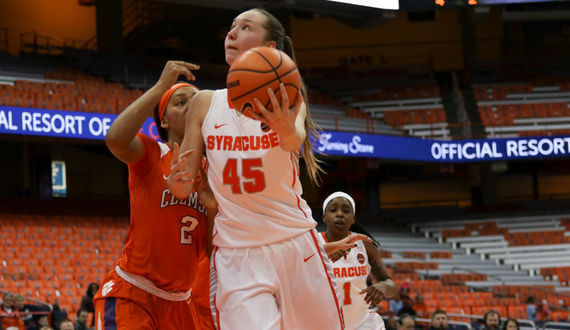 Syracuse&#8217;s Digna Strautmane scores career-high 25 in 75-57 win over Boston College