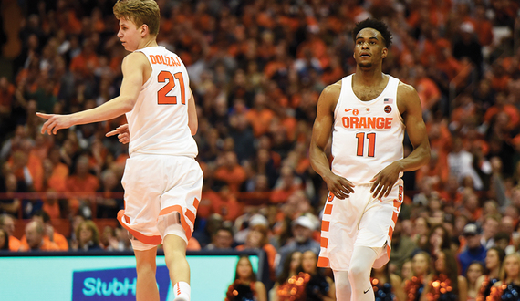 Syracuse now has 2 forwards. Here’s what they do in the high post.