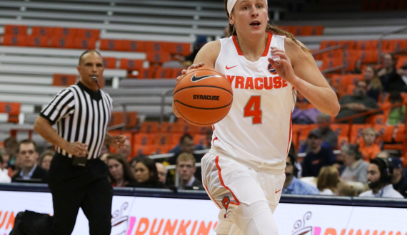 Tiana Mangakahia sets Syracuse’s single-season assist record in loss to Virginia Tech