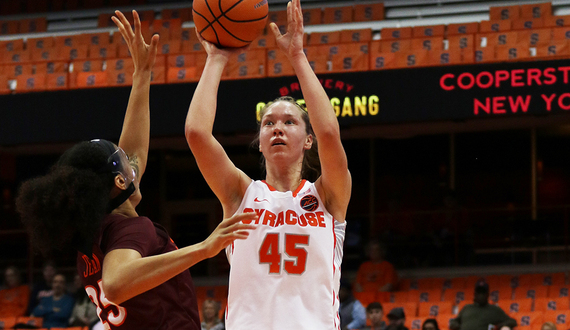 Digna Strautmane is a ‘luxury’ for Syracuse on the offensive end