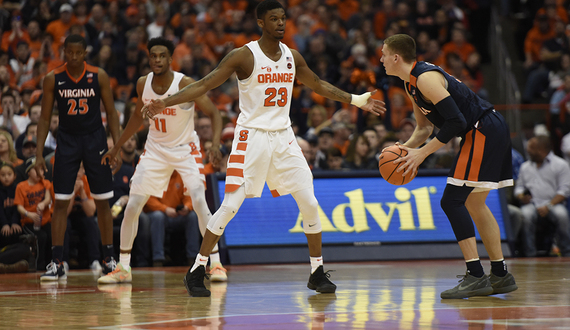 How Syracuse, one of the country’s tallest backcourts, plays against smaller guards