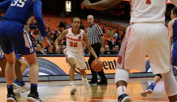 Miranda Drummond thrives at Syracuse in 1st year of play after transfer from St. Bonaventure