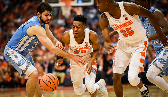 Syracuse falls off pace of No. 10 North Carolina, NCAA Tournament bubble with 78-74 loss