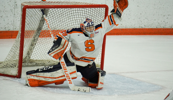 Syracuse locked in as No. 3 seed in conference tournament after 5-0 loss to No. 9 Robert Morris