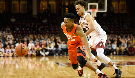 Syracuse&#8217;s tournament chances take major hit with 85-70 loss at Boston College