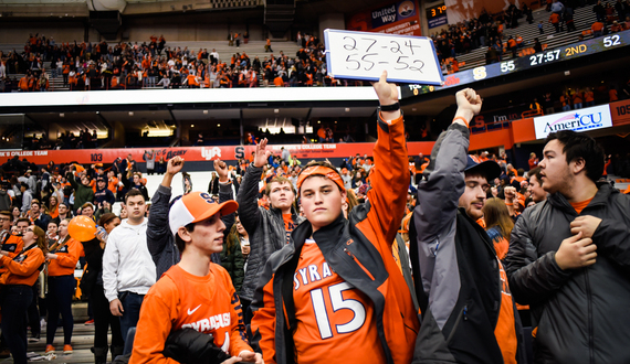 Fan reactions to Syracuse making the NCAA Tournament