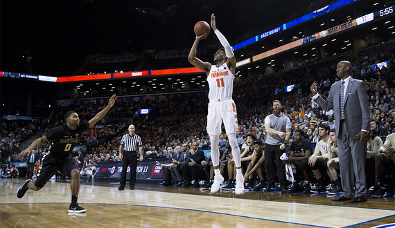 Syracuse stays alive at ACC Tournament with 73-64 win over Wake Forest