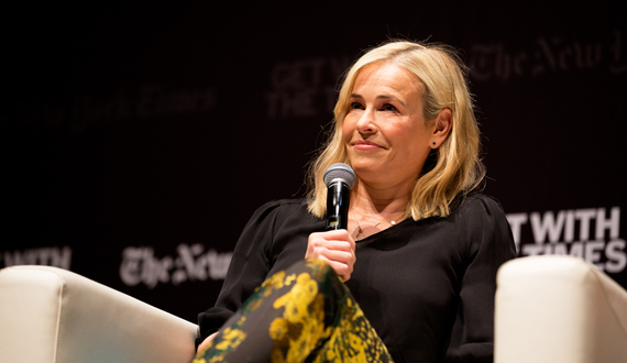 Chelsea Handler sparks conversation across the political spectrum in Goldstein Auditorium