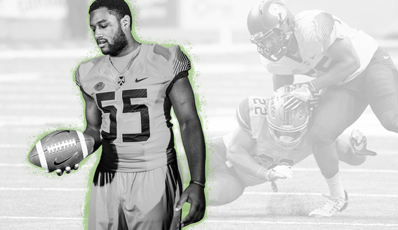 Kendall Coleman is Syracuse’s 6-foot-3, 265-pound poet