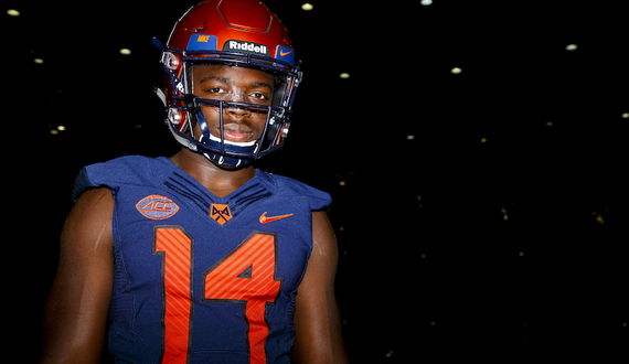 GROWING UP: Evan Foster’s physical transformation in high school brought him to SU. He’s hoping a similar jump gets him to the NFL.