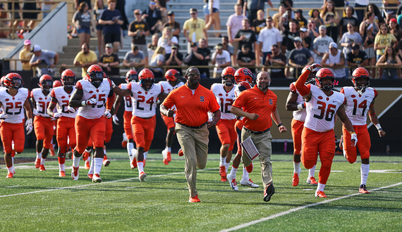 Visuals from Syracuse’s 55-42 seasoning opening victory at Western Michigan