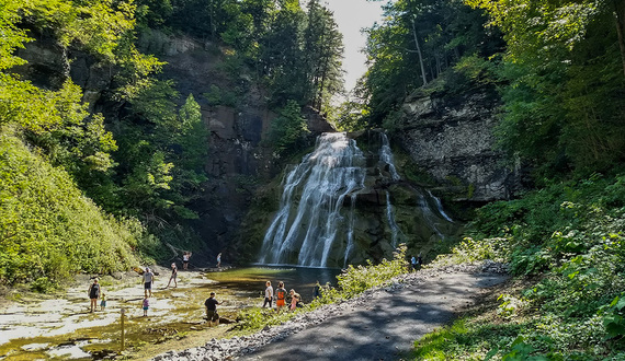 Visit Delphi Falls and rediscover how nature can bring us together