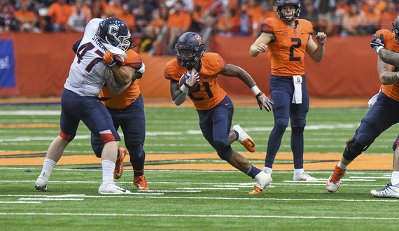 Moe Neal receiving the main share of SU&#8217;s carries