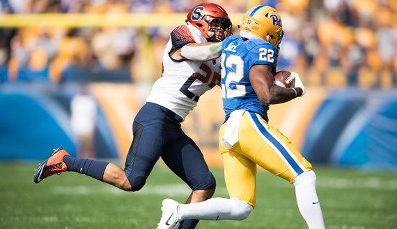 Syracuse fails to defend the run in 44-37 overtime loss at Pitt