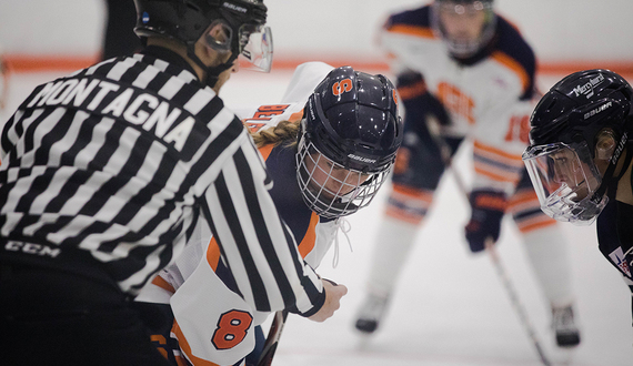 Syracuse sweeps weekend series behind Bellefontaine’s 2 goals