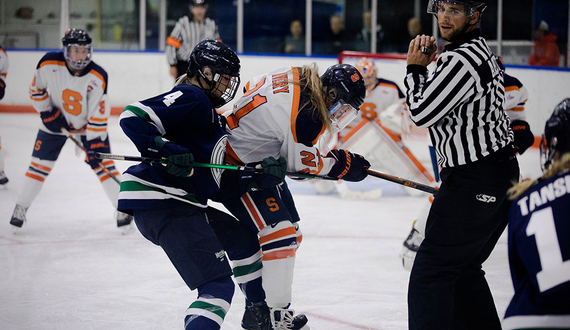 Syracuse kills 10 power plays but still loses to Mercyhurst, 1-0