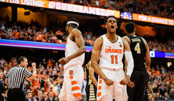 Oshae Brissett named Julius Erving Award candidate for top small forward