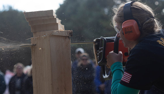 Inside the world of timber sports, with the SUNY-ESF Woodsmen