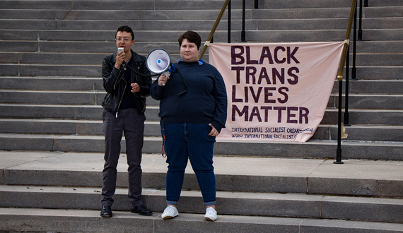 Gallery: Students rally on Quad for transgender rights