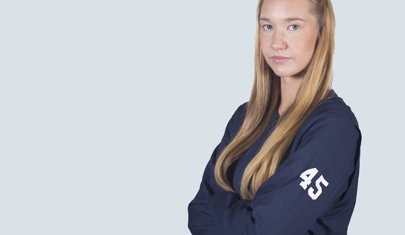 LOOKING UP: Digna Strautmane’s indecisiveness prevents her from becoming the player SU thinks she can be