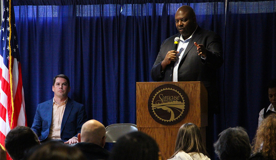 New Syracuse police chief promises to combat gun violence, increase diversity