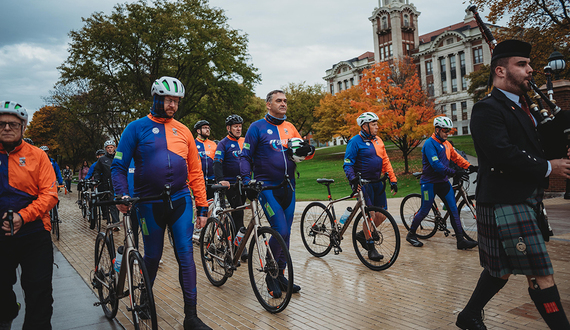 THE JOURNEY HOME: 5 Scotsmen biked more than 3,000 miles to commemorate the victims of Pan Am Flight 103