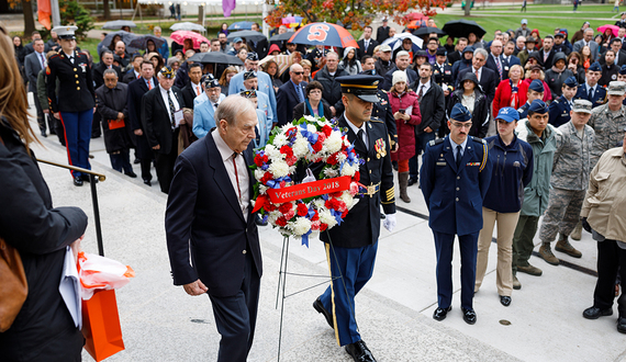 SU honors veterans at Hendricks Chapel ceremony
