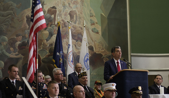 Veterans honored during ceremony in downtown Syracuse