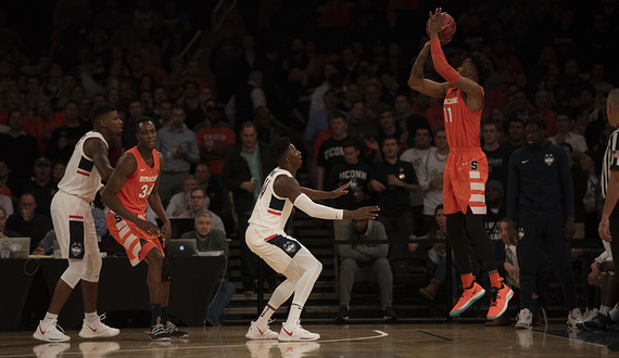 3-point discrepancy, more takeaways from Syracuse’s loss to Connecticut