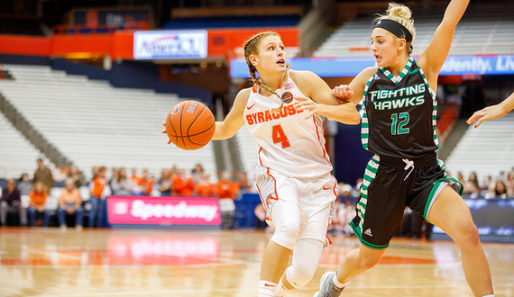 Behind scoring runs, No. 14 Syracuse beats Kansas State in the Cancun Challenge opening round, 70-61