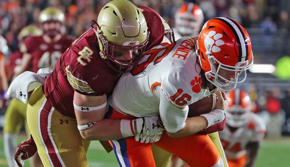 Edge rushers Allen, Ray create dominant pass rush duo for Boston College