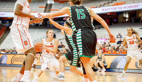 Tiana Mangakahia’s buzzer-beater leads Syracuse over DePaul after 2nd-half collapse