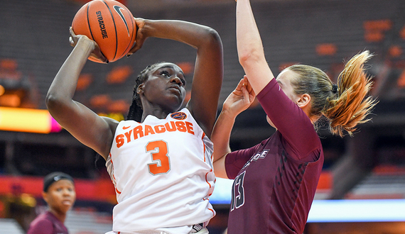 Syracuse’s post-players key 2nd quarter run in win over Maryland Eastern Shore, 96-51
