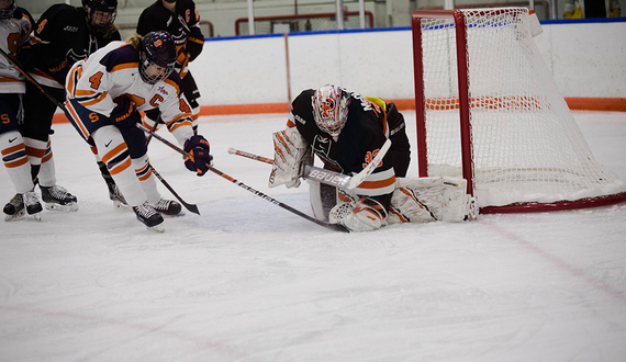 Syracuse hangs around with No. 10 Colgate but loses 7th-straight game, 5-2