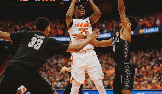 A look at a few plays down the stretch in Syracuse’s win over Georgetown