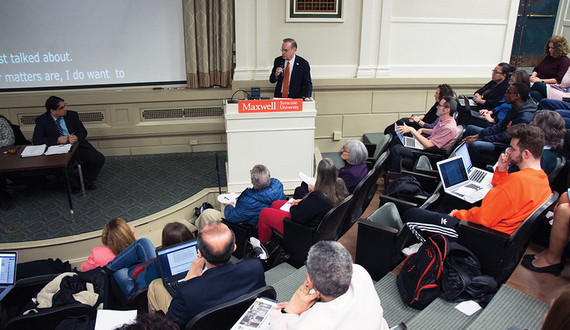 University Senate urges chancellor to help students barred from registration by financial holds