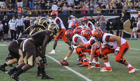 Athleticism leads Conway to success on the offensive line, potentially the NFL