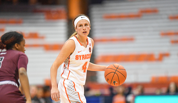 Tiana Mangakahia takes over the 4th quarter in Syracuse&#8217;s 57-52 win against UCF