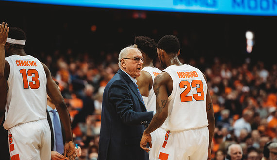 Jim Boeheim’s developing texting game helps him relate to his team