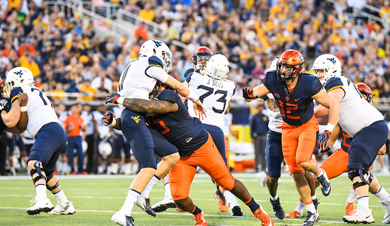 No. 20 Syracuse’s defense stymies No. 16 West Virginia in Camping World Bowl win
