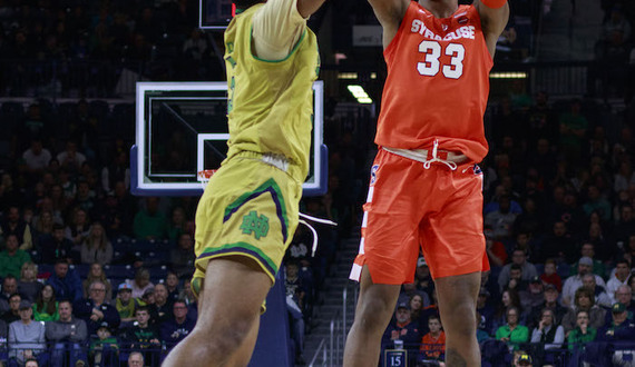 Elijah Hughes’ career-day guides Syracuse to ACC-opening win at Notre Dame