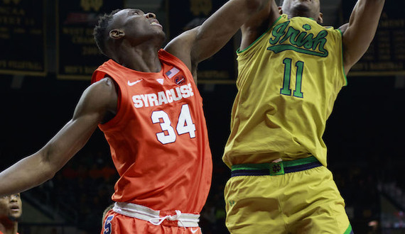 Film review: See how Bourama Sidibe impacted Syracuse&#8217;s ACC-opening win down the stretch