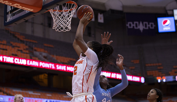 Against North Carolina, Amaya Finklea-Guity settled into a recurring role