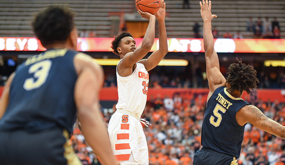 As Syracuse’s 3-point shooting improves, its offense could look a whole lot different