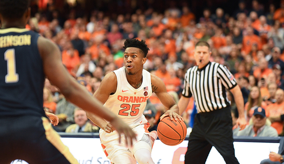 Tyus Battle earns conference, national weekly honors after Syracuse’s historic win at Duke
