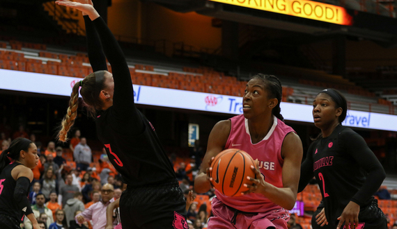 No. 15 Syracuse dominated by No. 2 Louisville, 76-51, for 3rd loss in five games