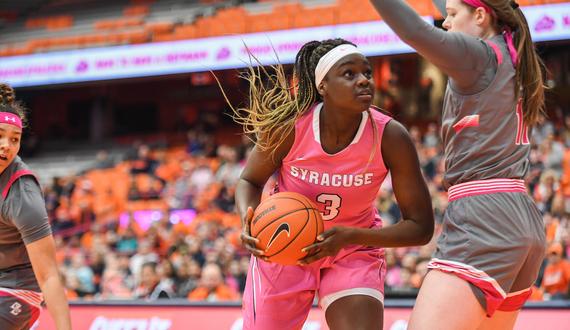 Maeva Djadi-Tabdi highlights forwards’ growth in win over Boston College